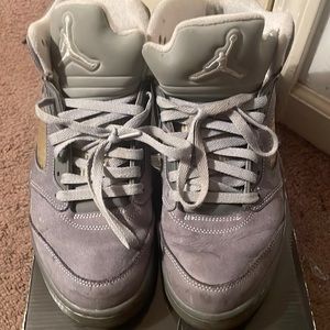 Jordan V 5 Wolf Grey sz 10